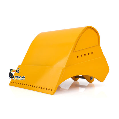 Metal Grading Bucket Ripper for 1/12 Hydraulic Remote Control Tracked Excavator C395 LR976 E650 RC Digger Model Construction Vehicle