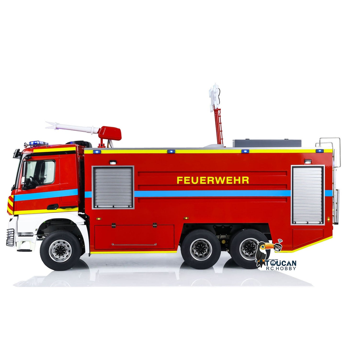 Camion de pompiers télécommandé 1/14 6x6 RTR