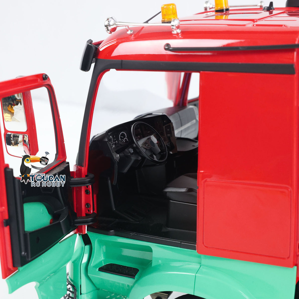 6x4 1/14 RTR Remote Control Tractor Truck 3-speed Gearbox Flysky I6S Radio System Sounds Lights