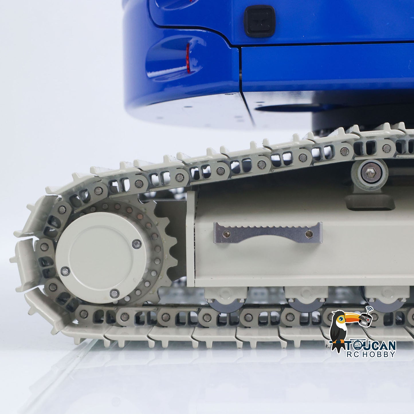 JDM-208 1/14 7CH Remote Control Hydraulic Excavator R920 2Arms Metal RC Digger Flysky PL18 EV Lite Sound System Quick Coupler