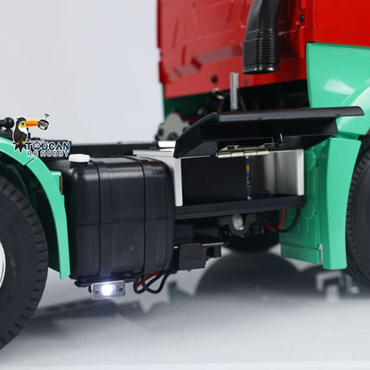 6x4 1/14 RTR Remote Control Tractor Truck 3-speed Gearbox Flysky I6S Radio System Sounds Lights