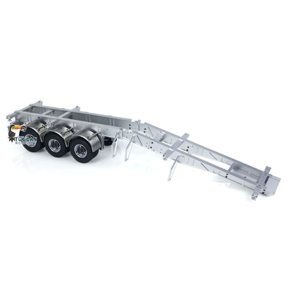 1/14 MD Model Metallrahmen 3 Achsen Anhänger