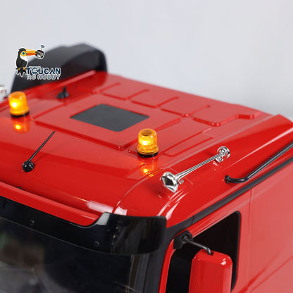 6x4 1/14 RTR Remote Control Tractor Truck 3-speed Gearbox Flysky I6S Radio System Sounds Lights