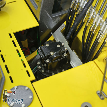 KABOLITE RC Hydraulic Excavator 1/14 HUINA K350 200 Metal 3-piece Boom RTR Cars 6CH Valve Paladin 18EV Lite Battery for Model