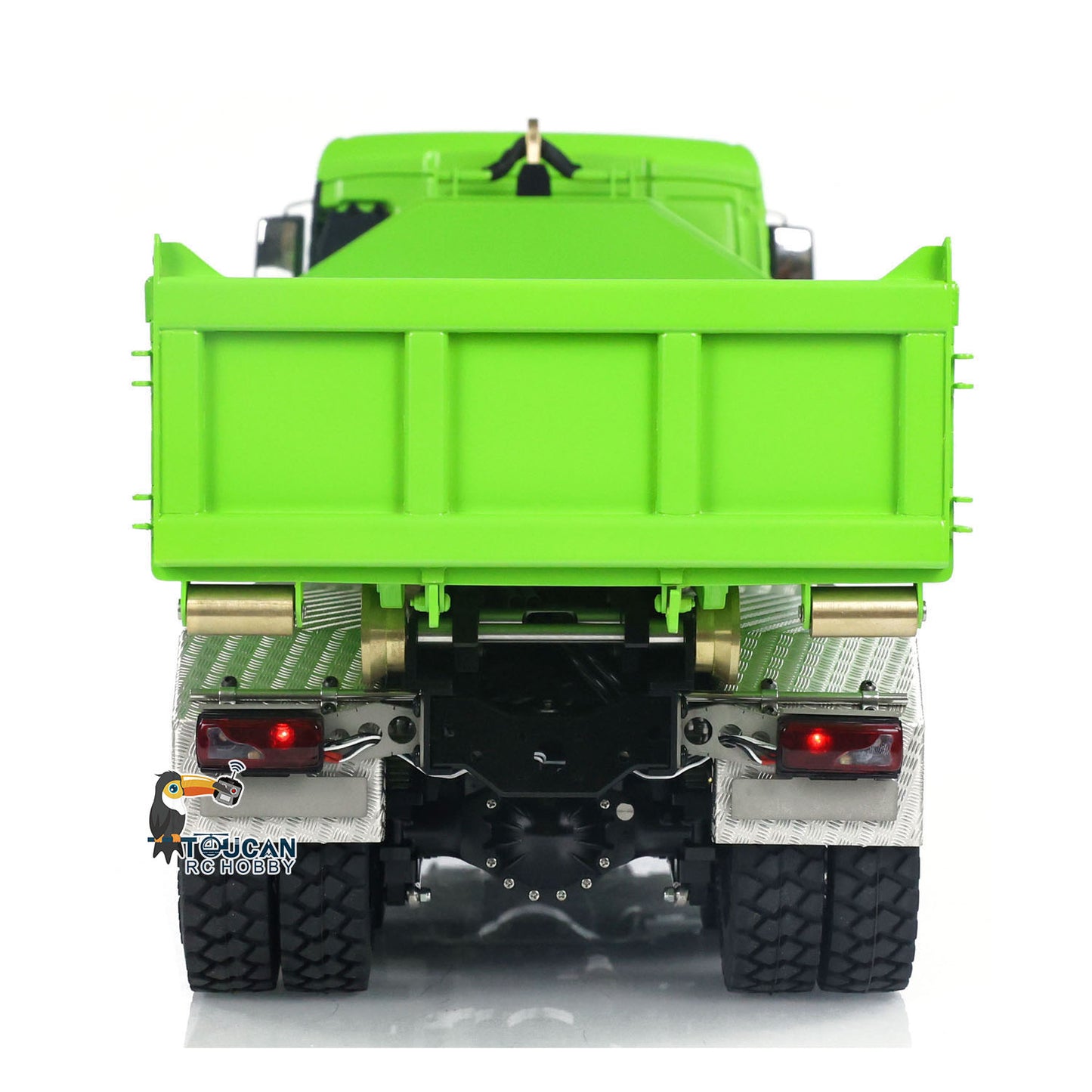 LESU TGS 1/14 RC Hydraulic Roll On Off Dump Truck 8x8 Metal Chassis Dumper Differential Lock EDS Axles 2Speed Gearbox Model Car