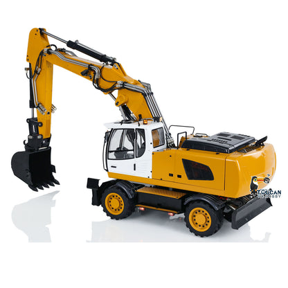 1/14 Wheeled RC Hydraulic Excavator 946-3 PL18EV Radio Controller Digger Ripper Grab