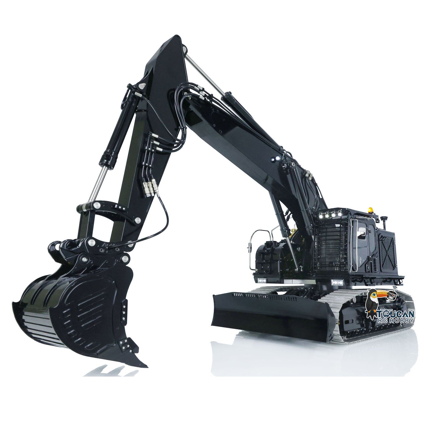 LESU 1/14 Aoue ET35 Metal RTR RC Hydraulic Painted Assembled Excavator B0006 With Quick Removable Connector