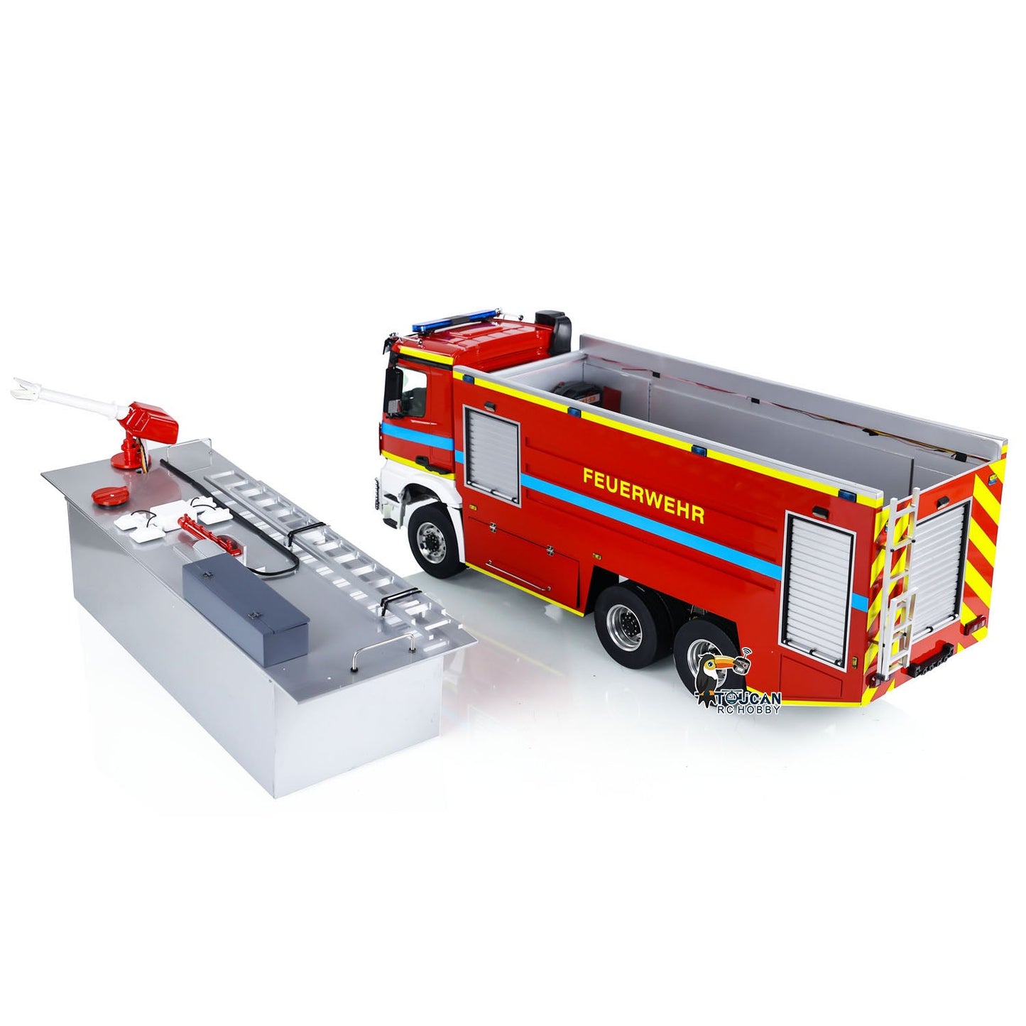 Camion de pompiers télécommandé 1/14 6x6 RTR