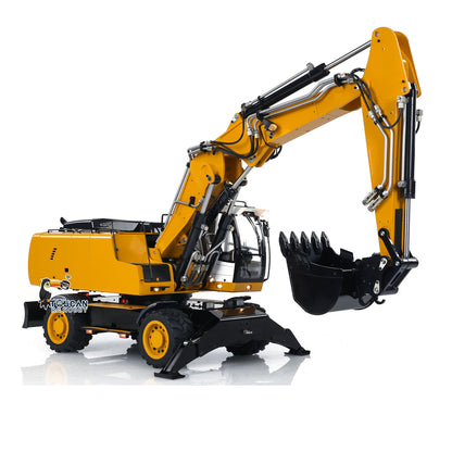 1/14 Wheeled RC Hydraulic Excavator 946-3 PL18EV Radio Controller Digger Ripper Grab