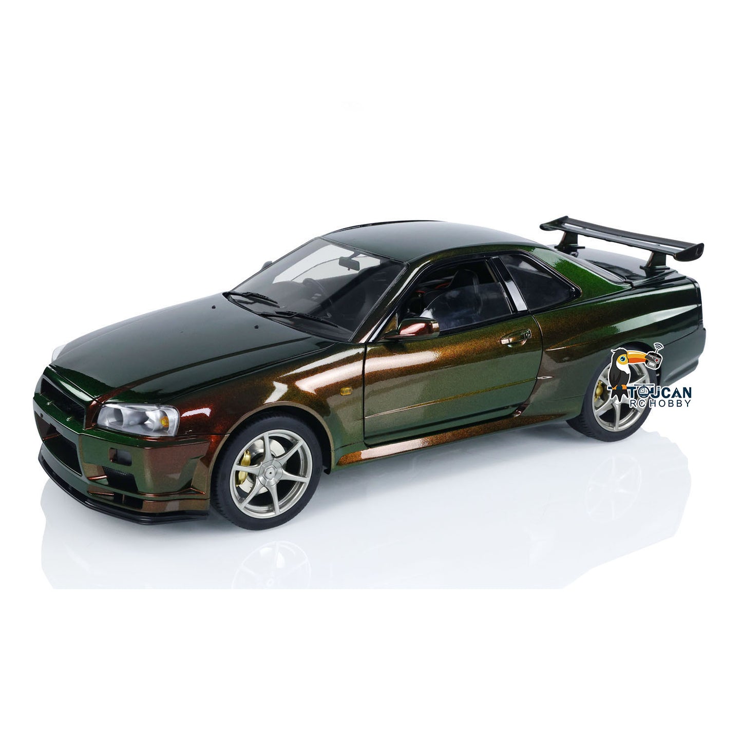 IN STOCK Capo 1/8 RTR 4x4 4WD R34 Assembled Painted RC Racing Drifting Car With Brushed Motor ESC