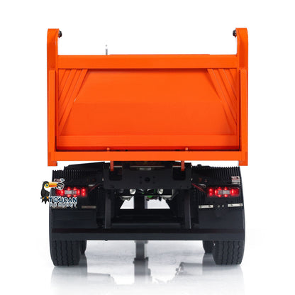 Metal LESU 1/14 RC Trailers 2-Axle Hydraulic Self-dumping