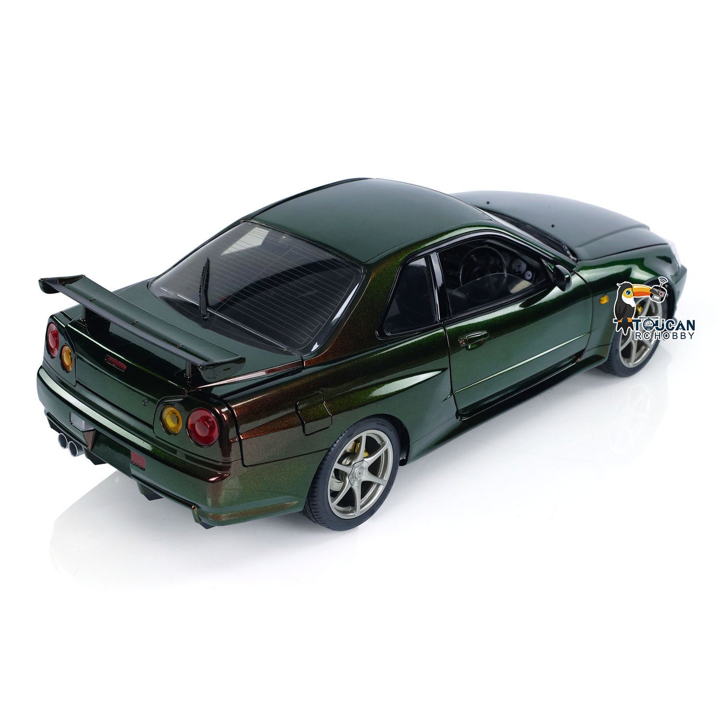 IN STOCK Capo 1/8 RTR 4x4 4WD R34 Assembled Painted RC Racing Drifting Car With Brushed Motor ESC