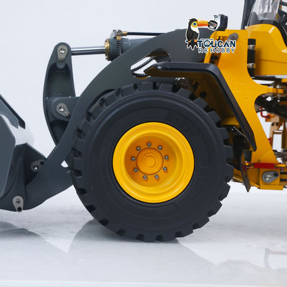 Double E Metal 1/14 4X4 Remote Control Hydraulic Loader L260H Axle Locks 2Speed Gearbox Brushless Motor Battery RTR Light System