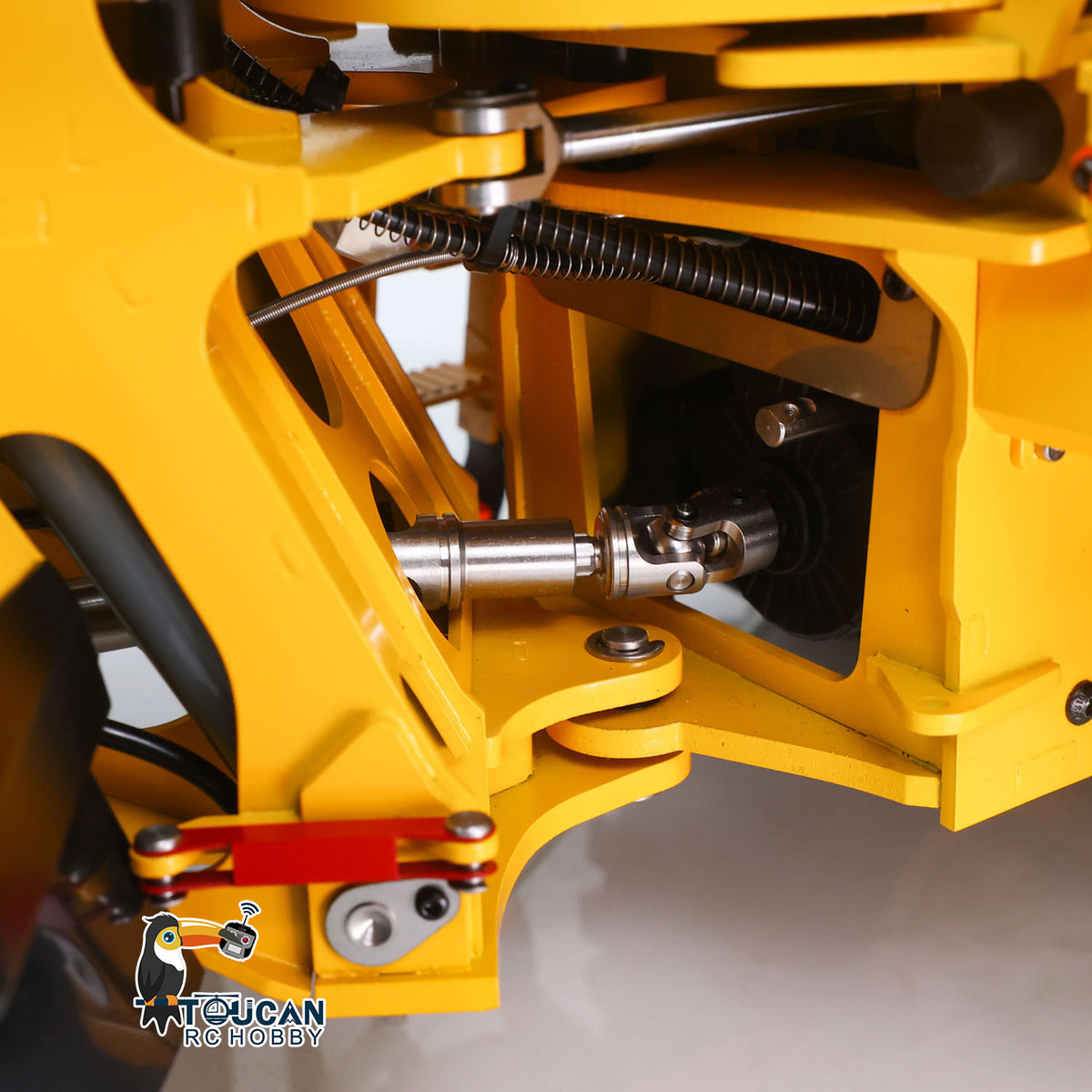 Double E Metal 1/14 4X4 Remote Control Hydraulic Loader L260H Axle Locks 2Speed Gearbox Brushless Motor Battery RTR Light System