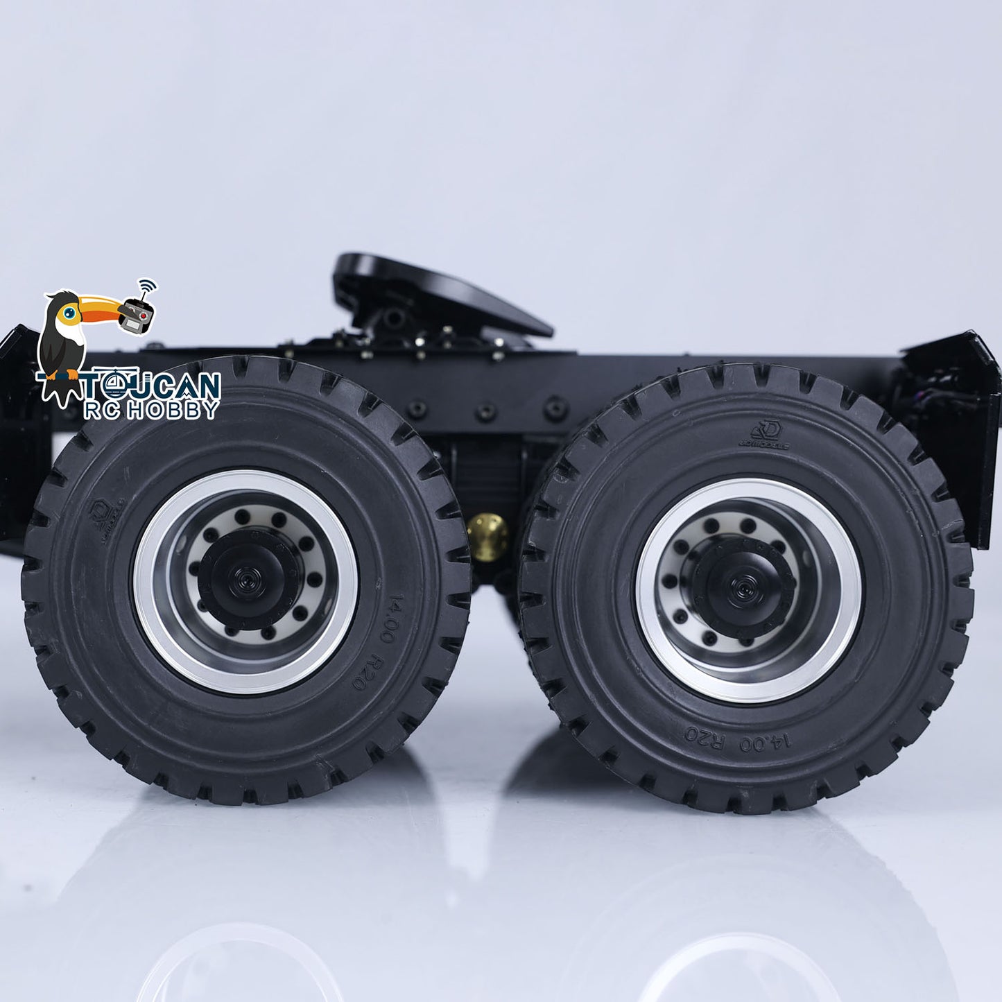 1/14 6x6 RC Off-road Tractor Truck JDModel Remote Control Car Differential Axles