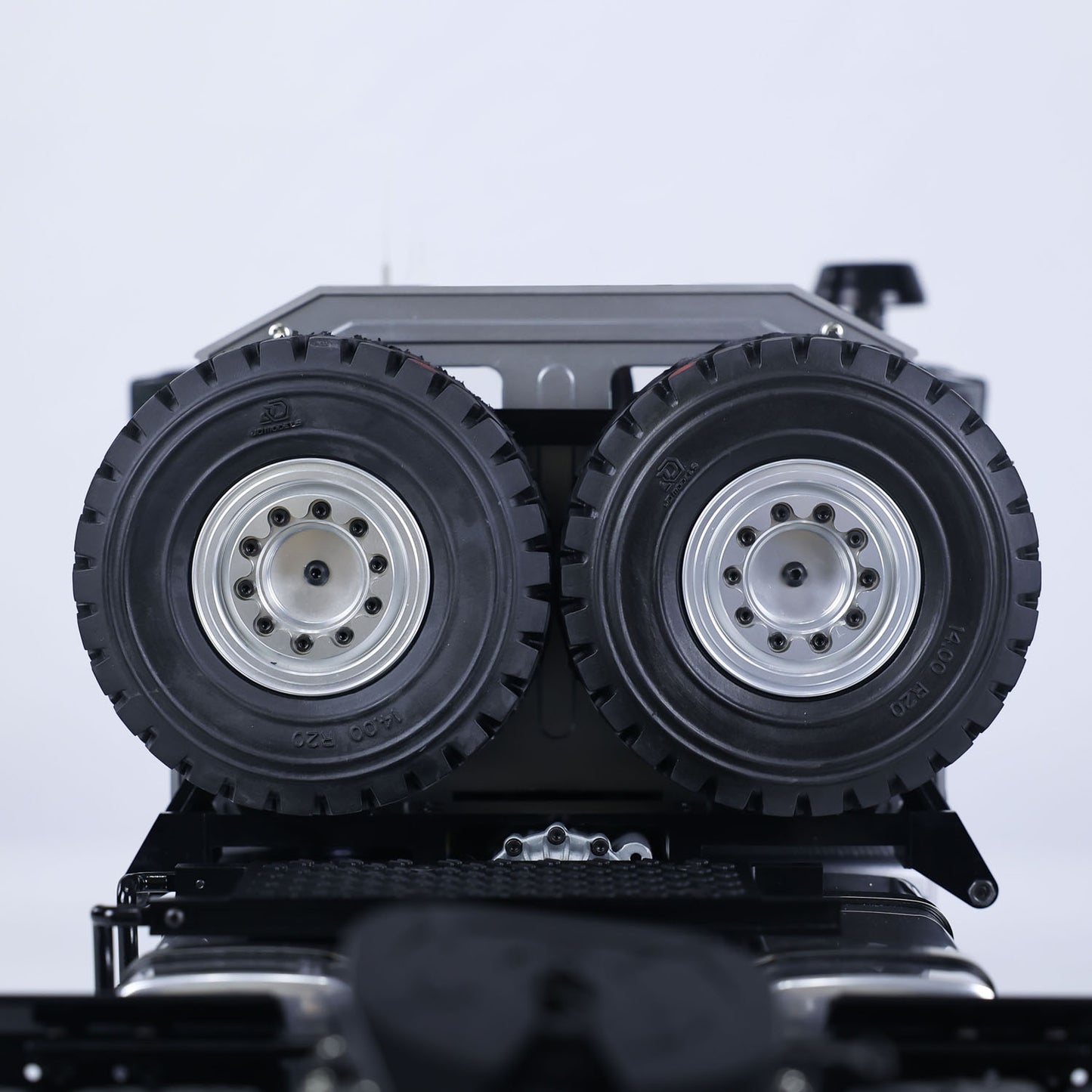 US STOCK 1/14 6x6 RC Off-road Tractor Truck JDModel Remote Control Car Differential Axles