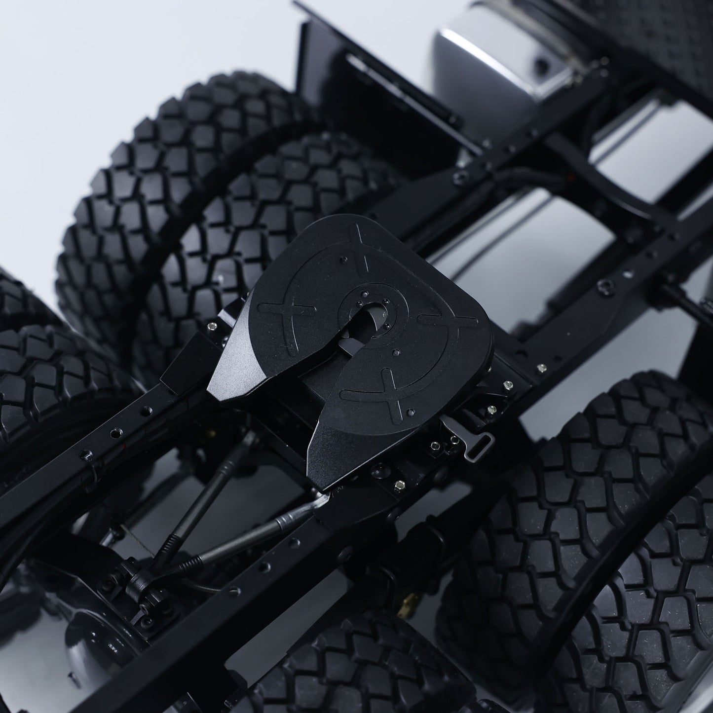 US STOCK 1/14 6x6 RC Off-road Tractor Truck JDModel Remote Control Car Differential Axles