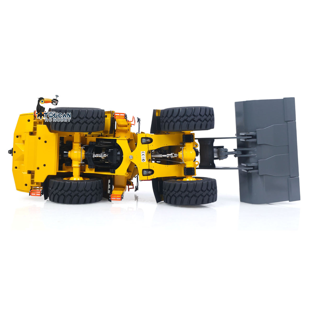 Double E Metal 1/14 4X4 Remote Control Hydraulic Loader L260H Axle Locks 2Speed Gearbox Brushless Motor Battery RTR Light System