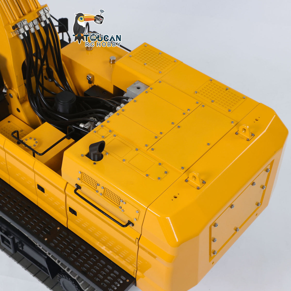 Fast Free Shipping for EU 1/12 RC Hydraulic Heavy Excavator 395F Metal Remote Control Digger Finished Model 3.0L Dual Pump Paladin PL18EV LITE Radio