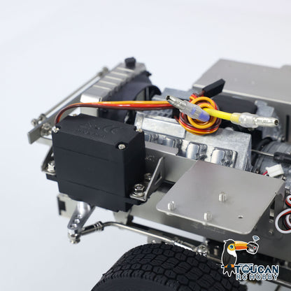 Châssis en métal ScaleClub 10x10 1/14 pour camion tracteur TAMIYA FH750 RC