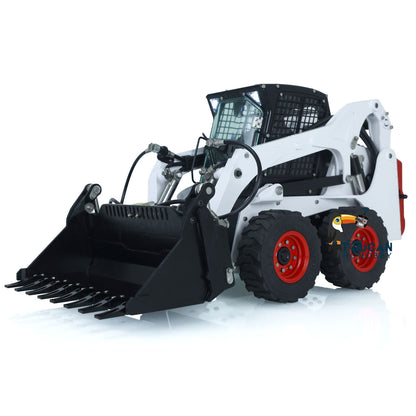 LESU 1/14 RC Metal Hydraulic Aoue LT5H Painted Assembled PNP Wheeled Skid Steer Loader A0008