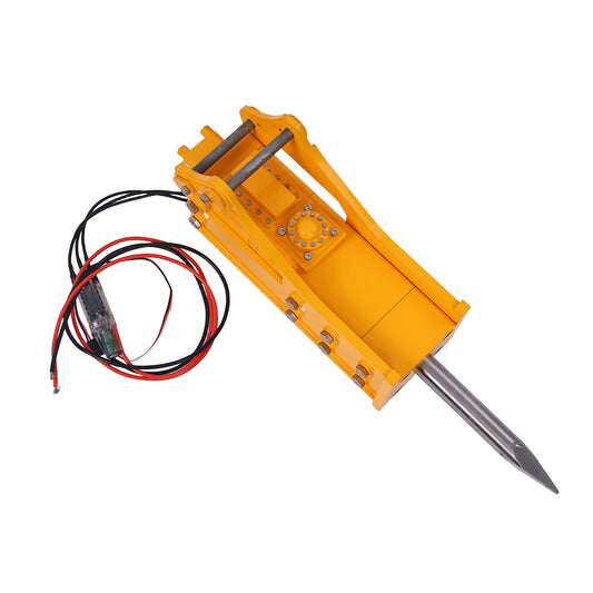 Metal Painted Electric Hammer for 1/12 RC Hydraulic Digger C395 Dual Pump Remote Control Construction Vehicles Excavator