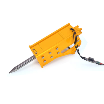 Metal Painted Electric Hammer for 1/12 RC Hydraulic Digger C395 Dual Pump Remote Control Construction Vehicles Excavator