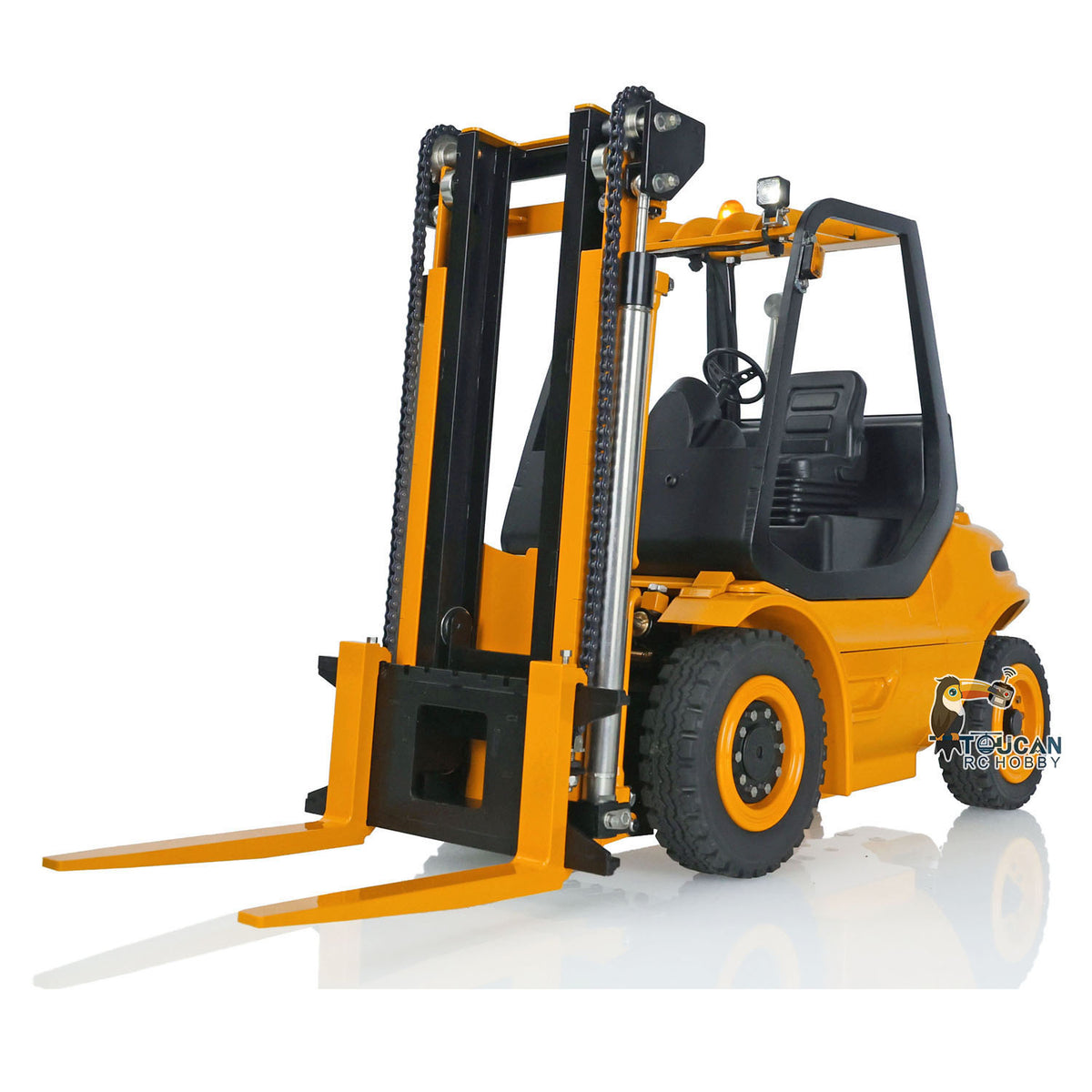 US STOCK LESU Hydraulic RC Forklift Truck 1/14 Radio Control Transfer Car RTR Truck