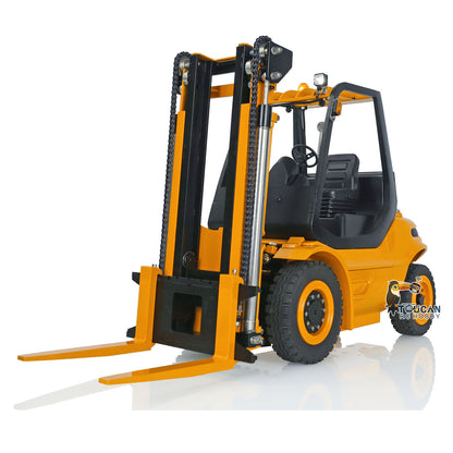 US STOCK LESU Hydraulic RC Forklift Truck 1/14 Radio Control Transfer Car RTR Truck