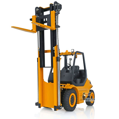 US STOCK LESU Hydraulic RC Forklift Truck 1/14 Radio Control Transfer Car RTR Truck