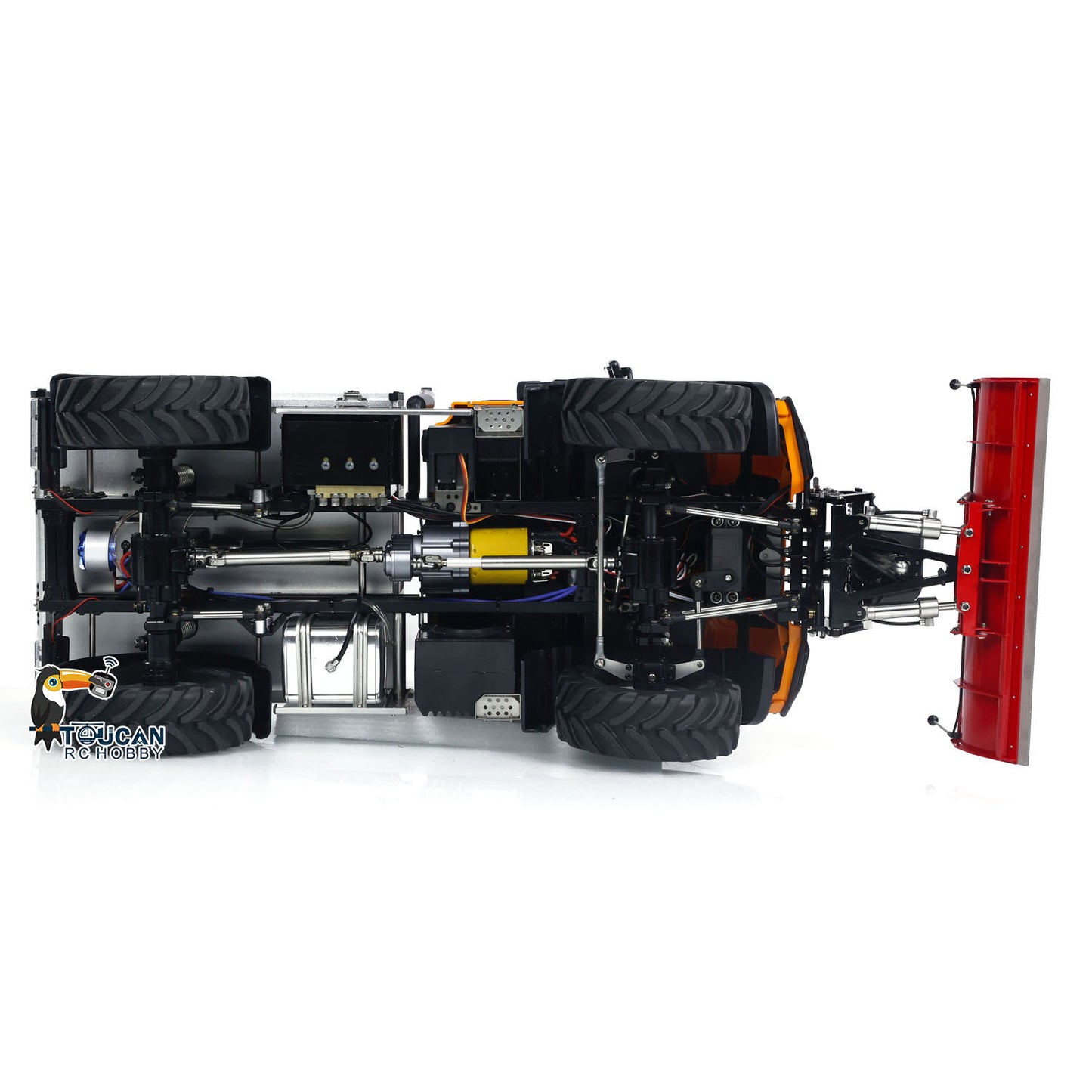U423 1:10 4X4 Hydraulic RC Off-road Dump Crawler With Snow Blade