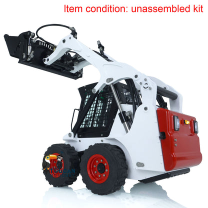 LESU 1/14 RC Metal Hydraulic Aoue LT5H Painted Unassembled Wheeled Skid Steer Loader A0008