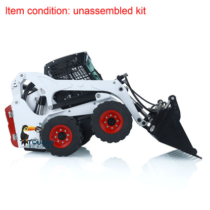 LESU 1/14 RC Metal Hydraulic Aoue LT5H Painted Unassembled Wheeled Skid Steer Loader A0008