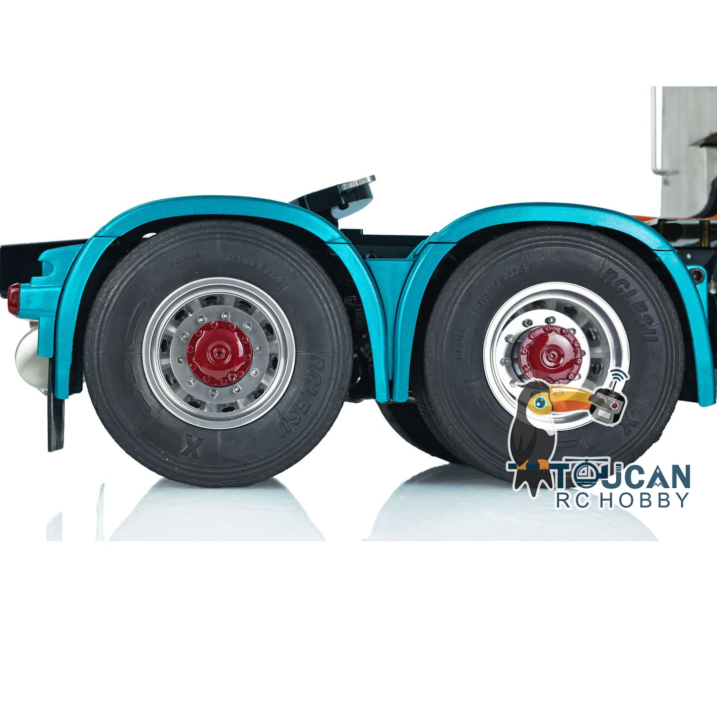 TOUCAN 1/14 RC Tractor Truck 3363 6x6 Metal Chassis 3Speed Gearbox Remote Control Lorry RTR Cars Model