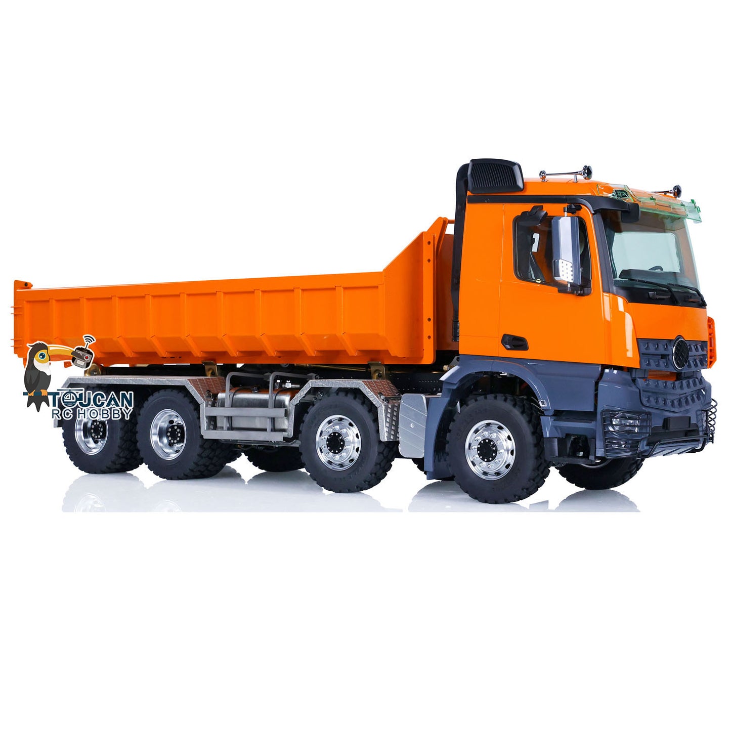 LESU 1/14 8*8 Hydraulic RC Dumper Truck Roll On/Off Tipper