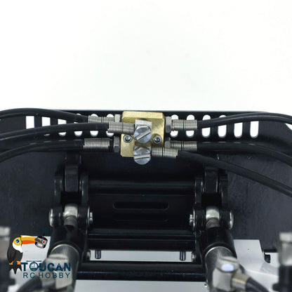 LESU 1/14 RC Metal Hydraulic Aoue LT5H Painted Assembled RTR Wheeled Skid Steer Loader A0008