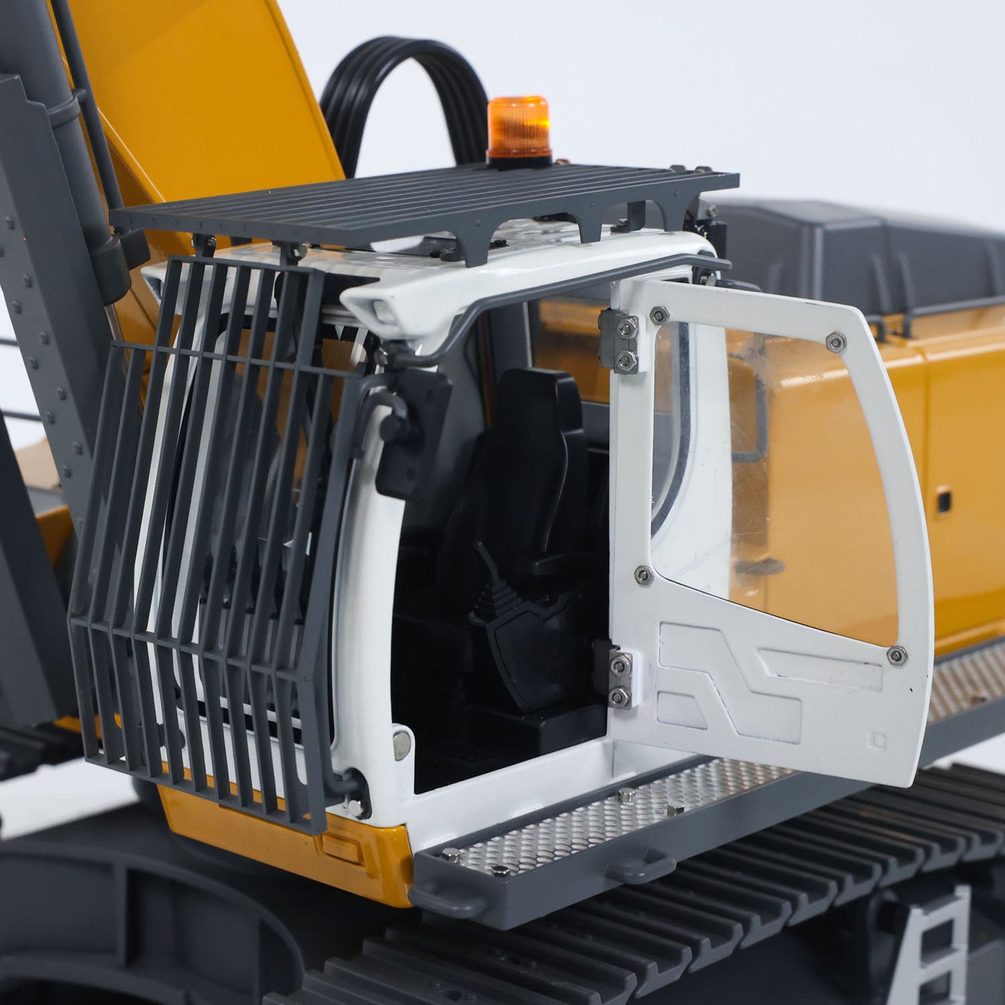 US STOCK 1/18 Kabolite 5901 100S Electric Lifting RC Excavator Flysky Remote Control Digger Engineering Vehicle Electric Ripper Hammer