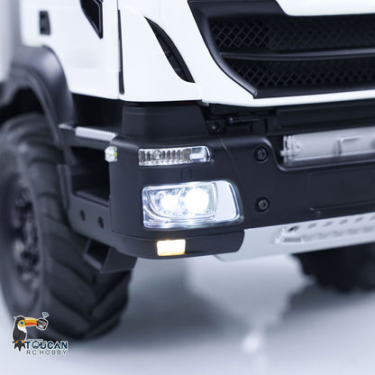 MD 1/14 4x4 Metal RC Hydraulic Dumper Trucks 2Speed Gearbox Differential Locks Remote Control Tipper Model ST8 Radio Light Sound