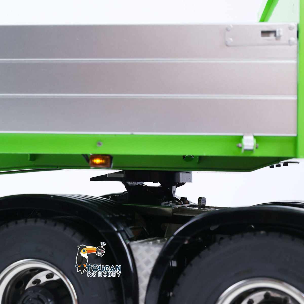 TOUCAN Painted 3-Axle Metal Semi Trailer Support Legs For 1/14 RC Tractor Truck Remote Control Lorry Car Model BM214 Forklift