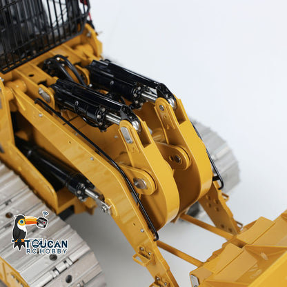 LESU 973K 1/14 RC Chargeur hydraulique peint assemblé PNP sans charrue arrière godet ouvrable