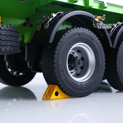 TOUCAN Painted 3-Axle Metal Semi Trailer Support Legs For 1/14 RC Tractor Truck Remote Control Lorry Car Model BM214 Forklift