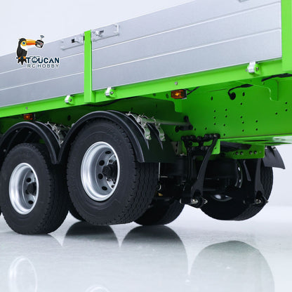 TOUCAN Painted 3-Axle Metal Semi Trailer Support Legs For 1/14 RC Tractor Truck Remote Control Lorry Car Model BM214 Forklift
