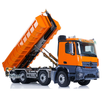 LESU 1/14 8*8 Hydraulic RC Dumper Truck Roll On/Off Tipper