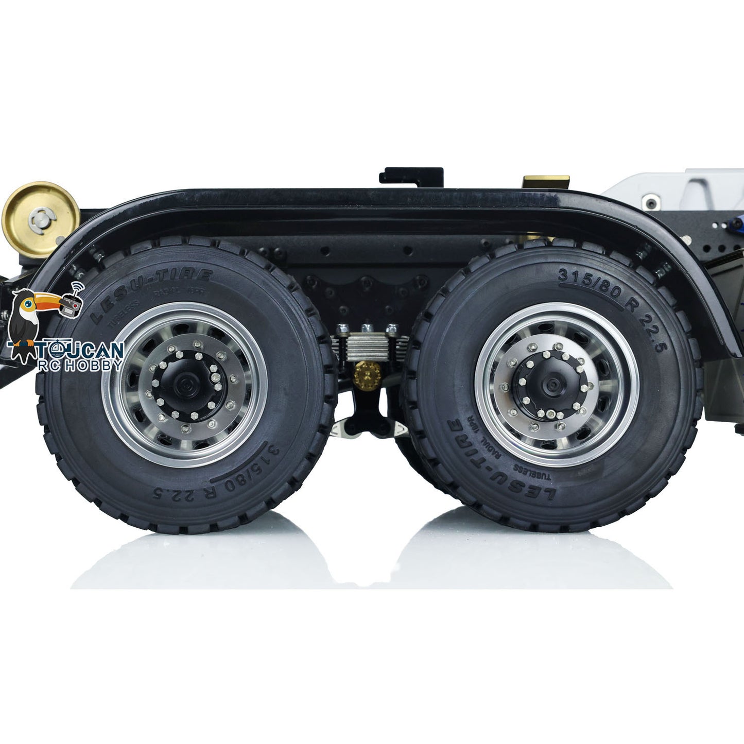 LESU 1/14 Metall 8x8 RC Traktor Kipper Metall Chassis Z0036