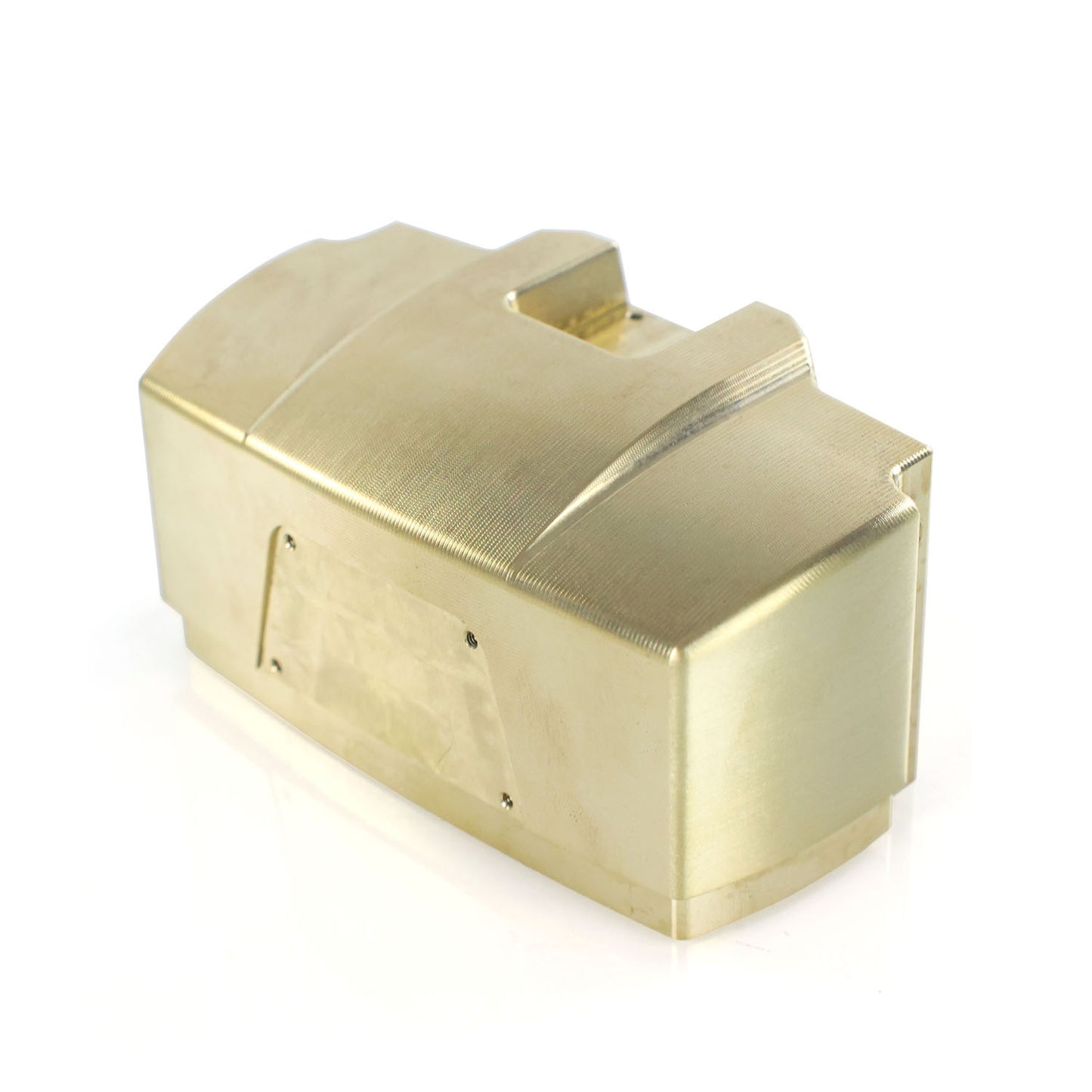 Pre-Order Aluminum Alloy & Brass Front Weight Increasing Module Rear Counterweight for LESU 1/14 Hydraulic RC Tractor AOUE 1050 Farm Truck DIY