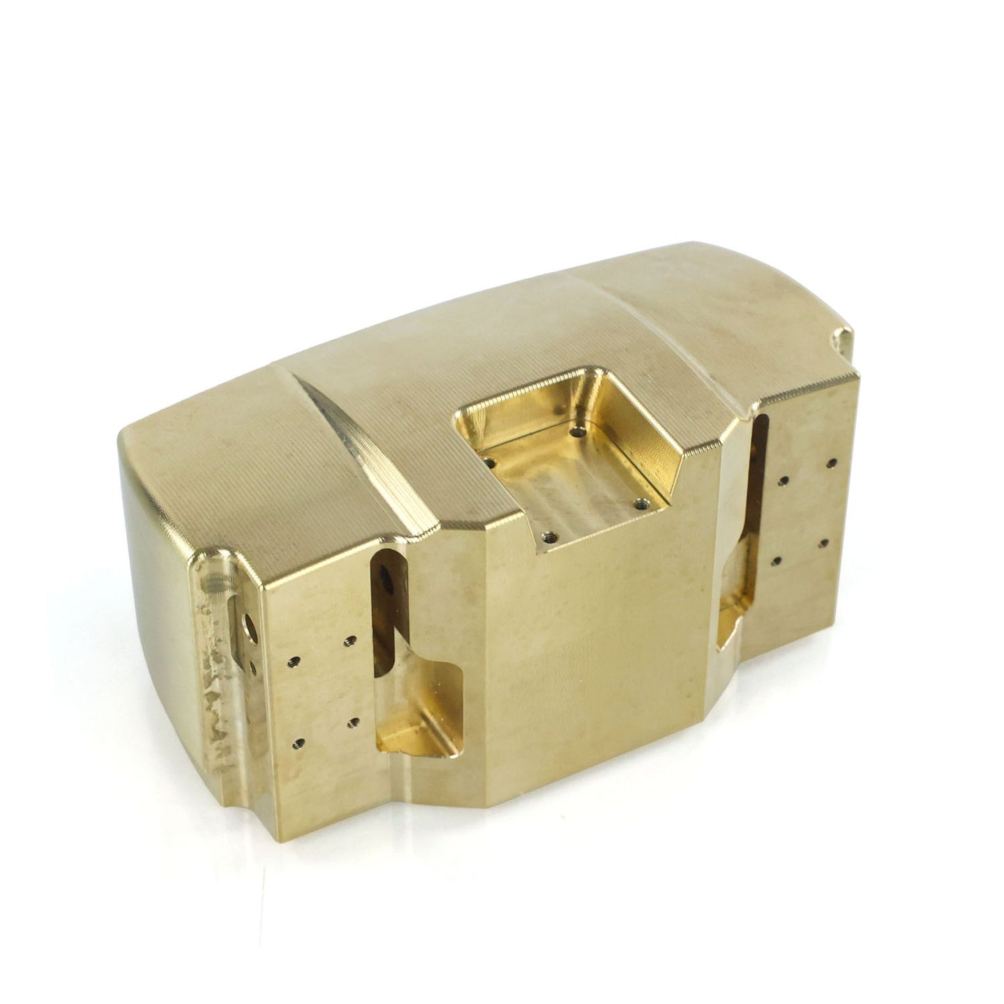 Pre-Order Aluminum Alloy & Brass Front Weight Increasing Module Rear Counterweight for LESU 1/14 Hydraulic RC Tractor AOUE 1050 Farm Truck DIY