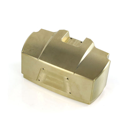 Pre-Order Aluminum Alloy & Brass Front Weight Increasing Module Rear Counterweight for LESU 1/14 Hydraulic RC Tractor AOUE 1050 Farm Truck DIY