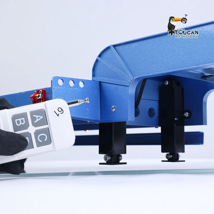 5 Axles Metal Semi-trailer for 1/14 RC Tractor Dumper