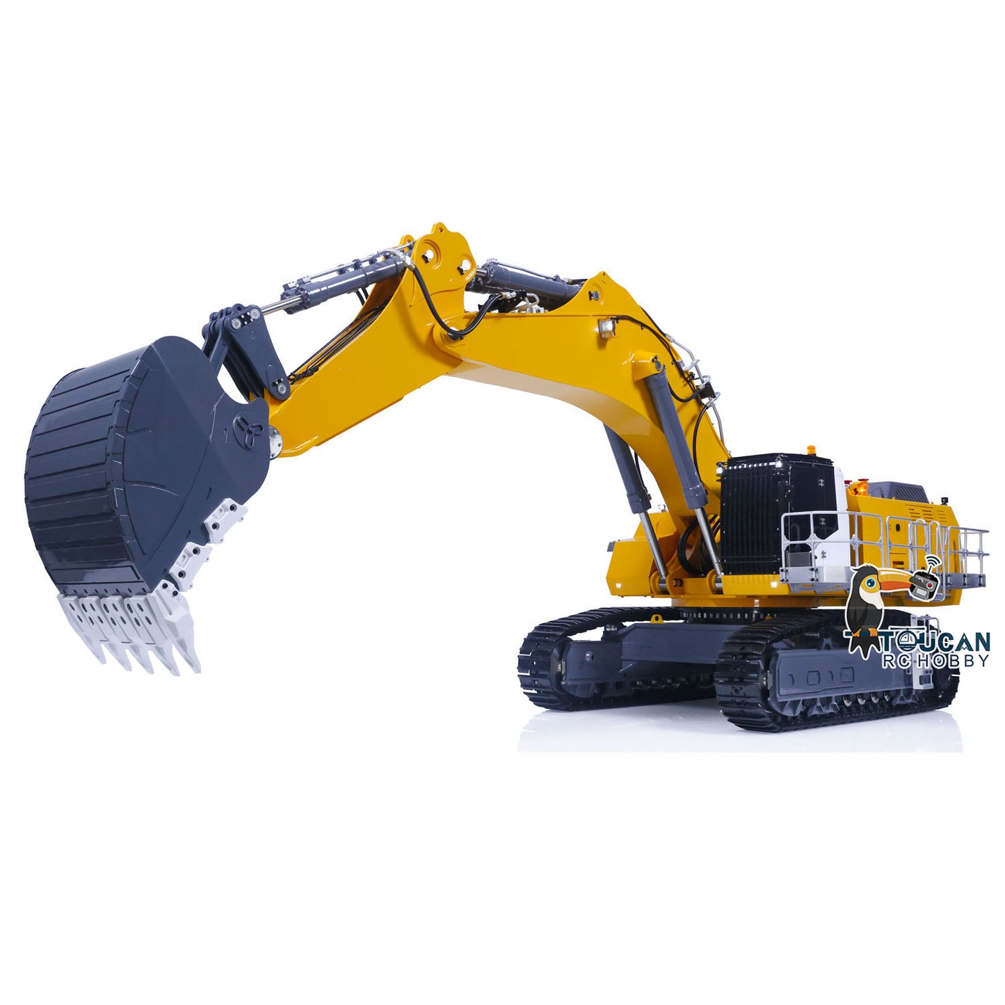 1:14 LESU RC Hydraulic Excavator AOUE 9150 Metal RTR Remote Control Digger Model