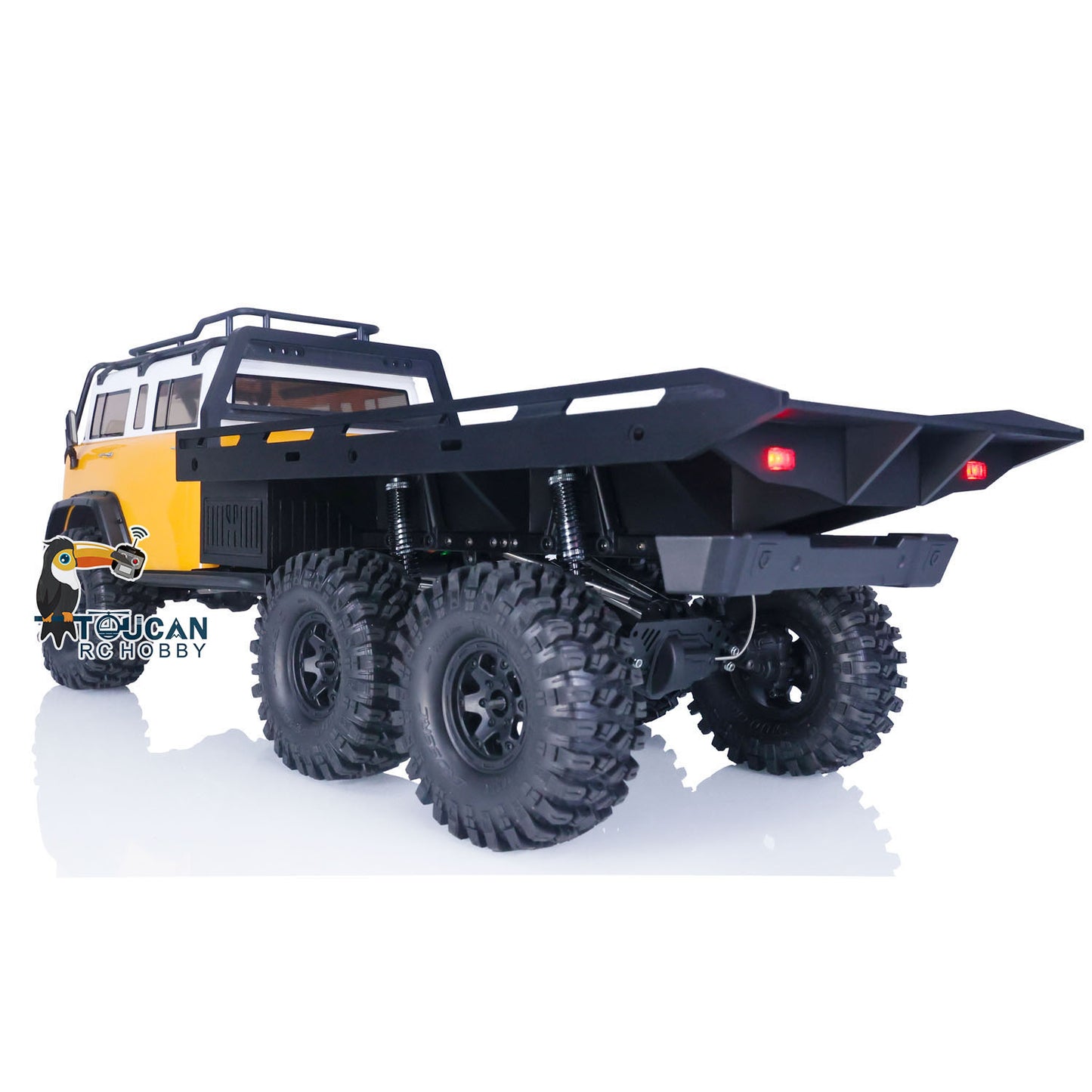 US STOCK CROSSRC JT6 6WD 6X6 RTR 2.4GHz 1/10 RC Crawler Télécommande Modèle de voiture à plateau